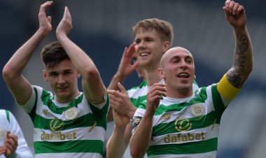 Kieran Tierney posts brilliant Scott Brown message on Instagram - 67 Hail Hail