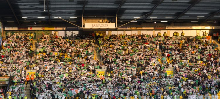 Photo Of The Day: Celtic Fans At Norwich (Adam Drury Testimonial) | Th