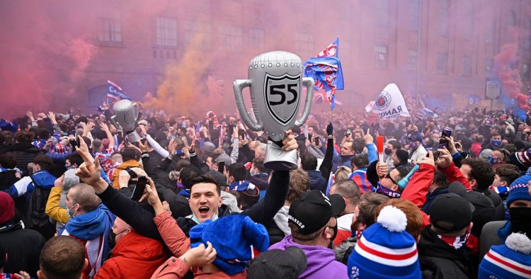 Top 30 most successful football clubs by trophies won with Rangers almost top