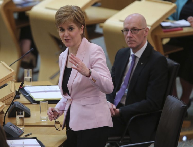 First Minister Nicola Sturgeon looking for assurances before Celtic Park derby goes ahead - 67 Hail Hail