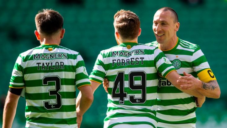 Celtic 6-0 Livingston: Hoops warm up for Rangers clash with thumping victory