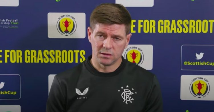 Every word of Steven Gerrard's Rangers press conference ahead of Celtic clash
