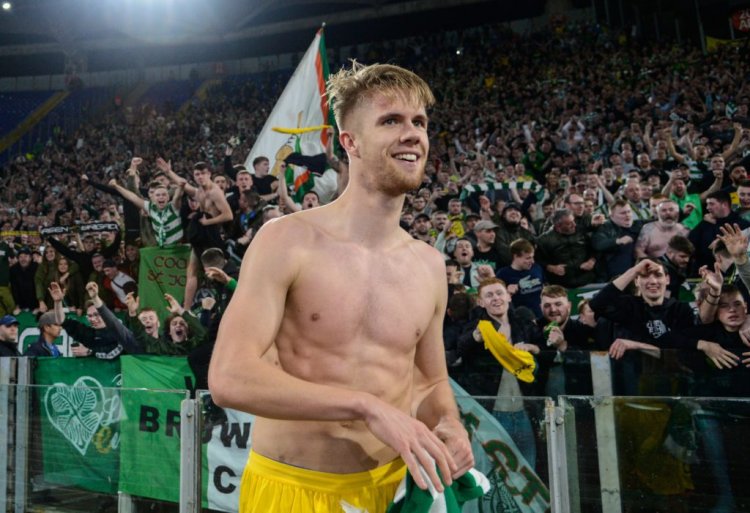 It appears the Newcastle fans rate Celtic's Kris Ajer extremely highly - 67 Hail Hail