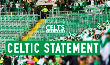 Celtic Release Statement to Season Ticket Holders