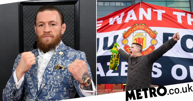 UFC star Conor McGregor sends message to Man Utd and Celtic over ownership bid