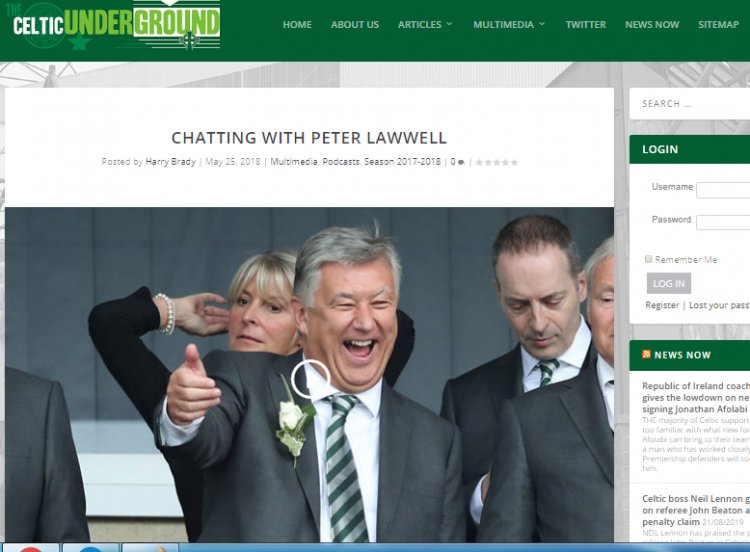 Lawwell makes early exit- long term podcaster makes big claim