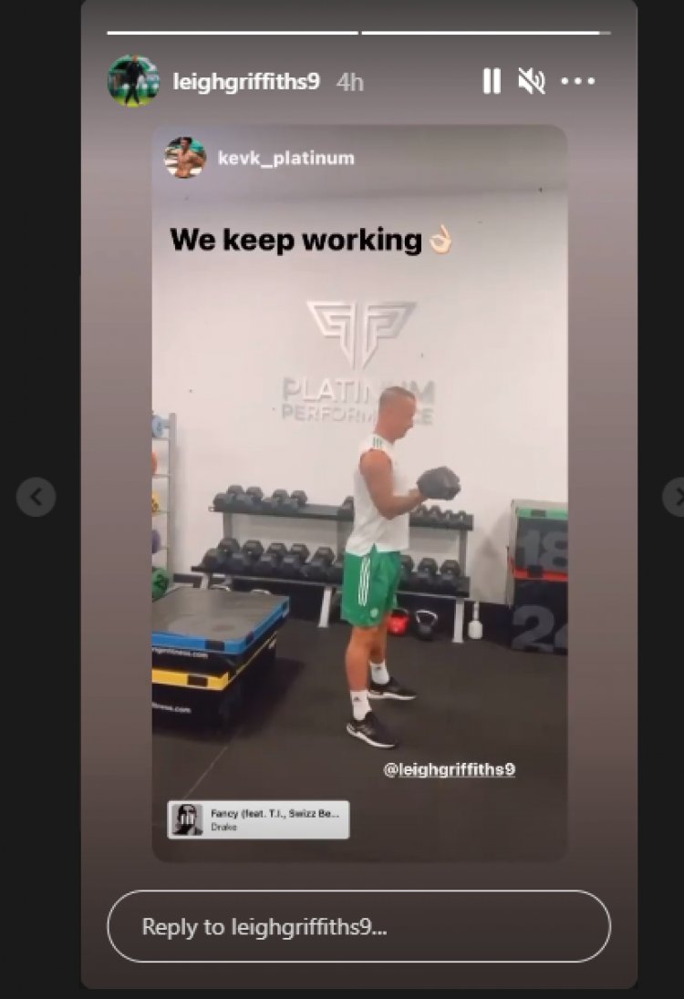 We keep working! Leigh Griffiths in new plea