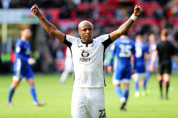 Celtic transfer target Andre Ayew has been earning £80,000-a-week - 67 Hail Hail
