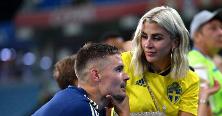 Sweden's Mikael Lustig's wife 'cried for a week' over his football career
