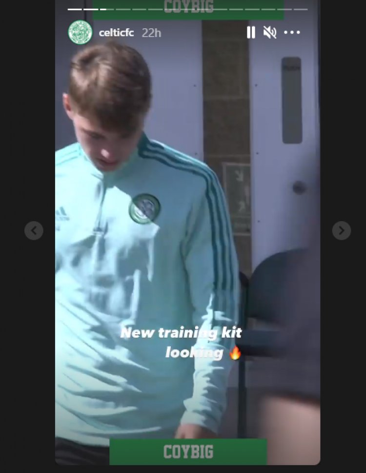 Celtic reveal new Adidas training kit
