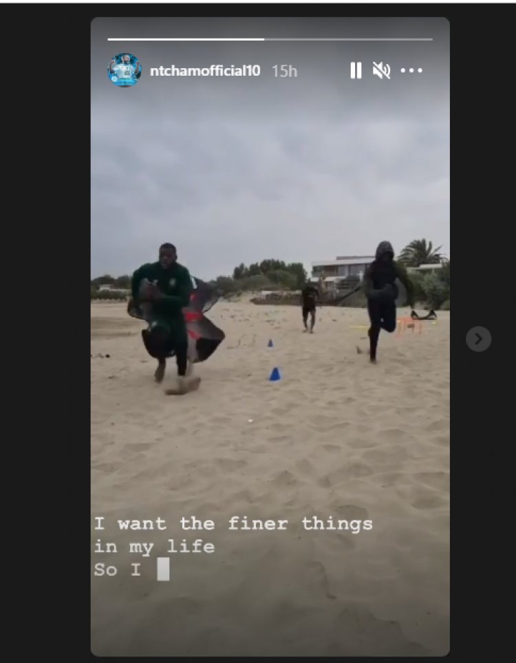 Beach bhoy follows Griffiths training plan