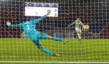 Celtic fans show their class as Quadruple Treble winner Kristoffer Ajer leaves for Brentford - 67 Hail Hail