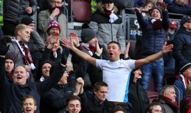Hearts fans are a grumpy bunch