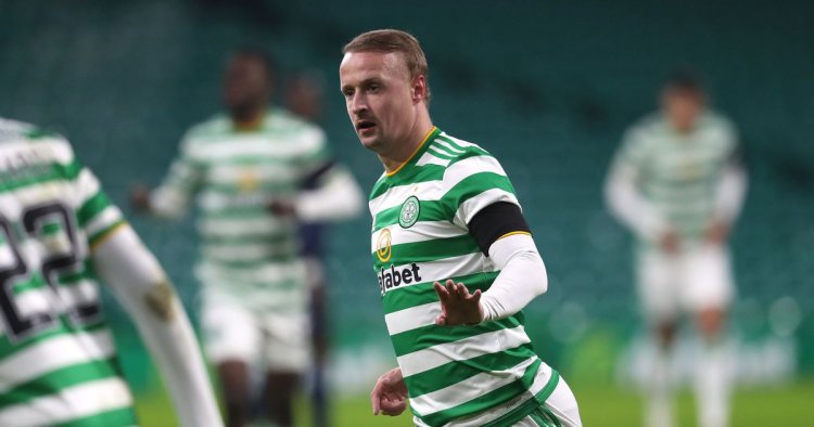 Leigh Griffiths given Celtic 'top striker' billing after striker signs new deal