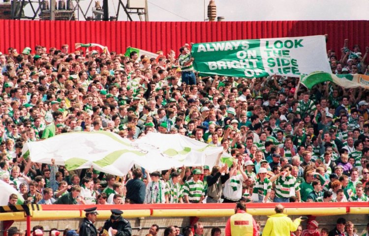 Photo Of The Day: Celtic Fans At Tony Mowbray's Testimonial In Mi