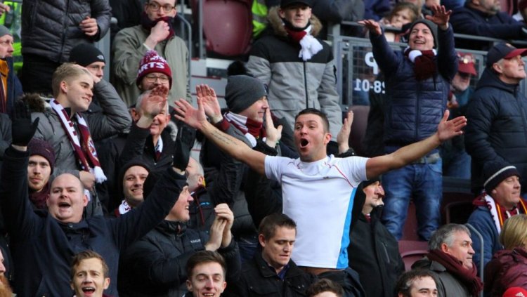 Hearts fans are a grumpy bunch