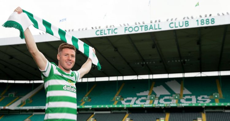 James McCarthy says he's ready to make his Celtic debut against Dundee on Sunday