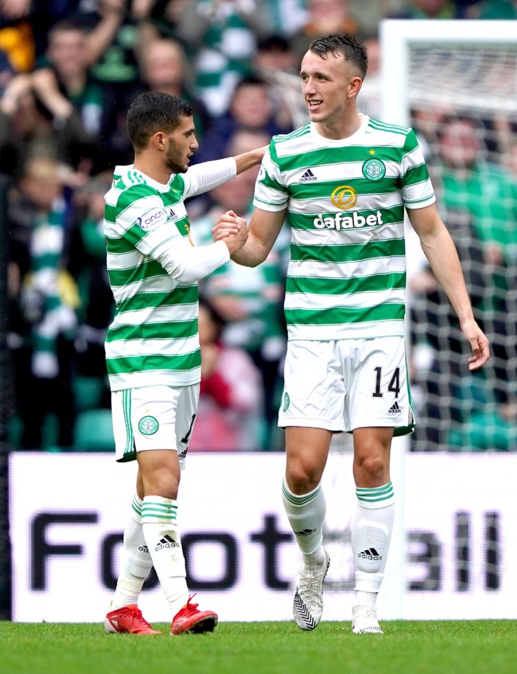 David Turnbull treble helps Celtic hit 10-man St Mirren for six