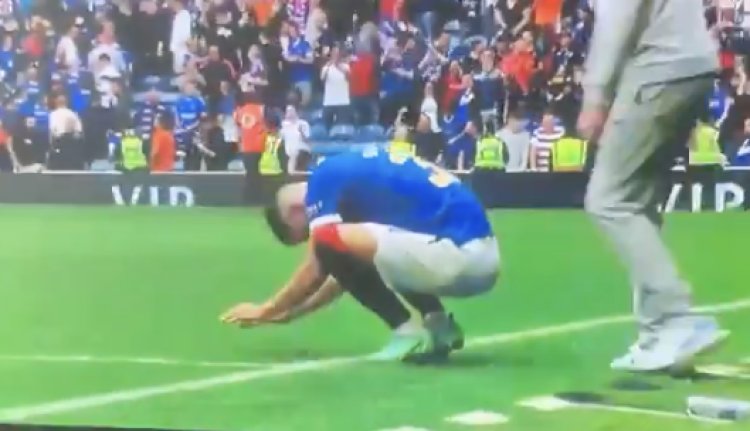 Borna Barasic's tearful Rangers pitch exit in full as video emerges of star's puzzling reaction to epic Celtic victory