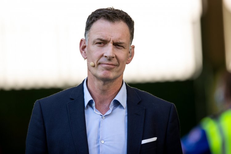 Celtic hero Chris Sutton reacts as Odsonne Edouard and Ryan Christie depart