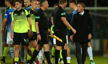 Celtic Historian David Potter playing St Johnstone in the League Cup |