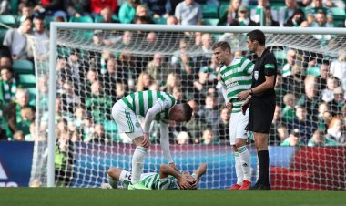 Celtic injury curse strikes again as Josip Juranovic hobbles off vs Dundee United - 67 Hail Hail