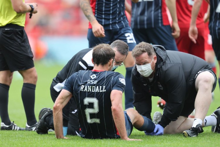 Connor Randall could miss Ross County's trip to Celtic with ankle injury