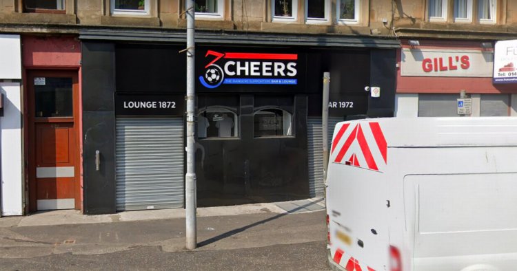 Drunk Glasgow lout battered man with belt and bottle after watching Old Firm game in city pub
