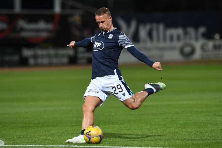 Leigh Griffiths apologises after kicking flare into St Johnstone end at Dens Park