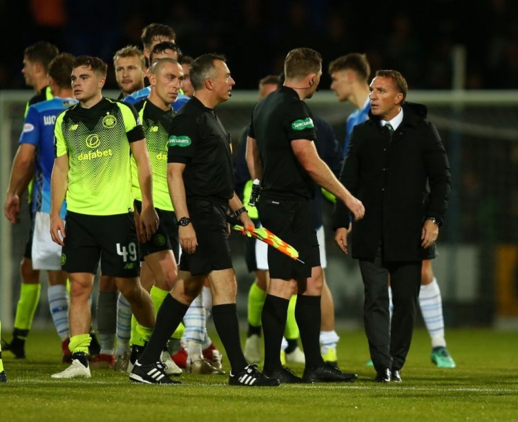 Celtic Historian David Potter playing St Johnstone in the League Cup |
